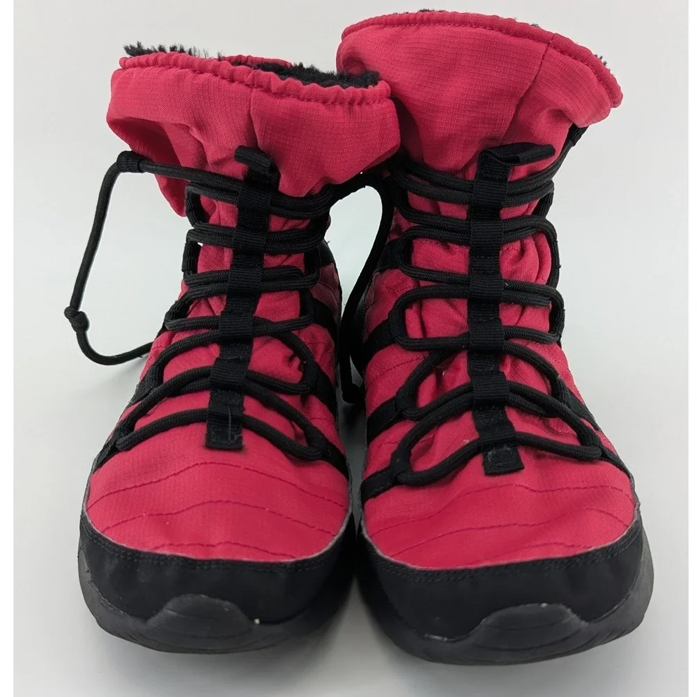 Nike Roshe One Hi GS Pink Black Winter Boots 807758-600 Youth 7Y Womens 8.5